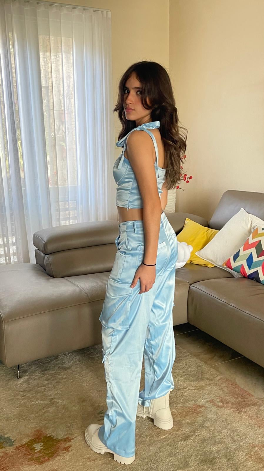 Natasha Pants Baby Blue